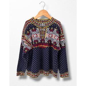Hanna Andersson Nordic Ski Sweater, Size 6/7